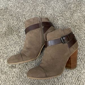 Carlos Santana Suede Bootie